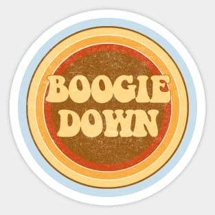 Boogie down! Sticker